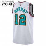 Maillot NBA Memphis Grizzlies Ja Morant Nike 2024-25 Classic Edition Blanc Swingman - Enfant